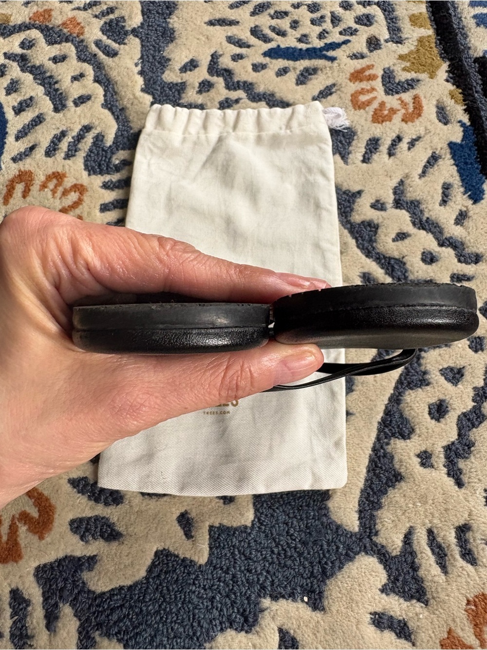 TKEES Sarit Sandal in Black - Picture 8 of 16